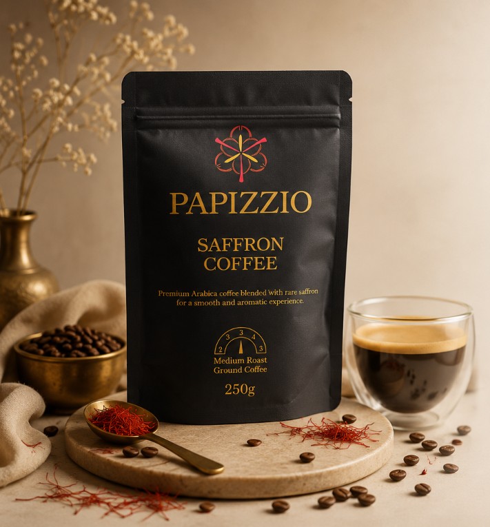 papizzio saffron coffee